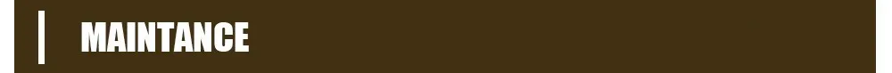 maintance