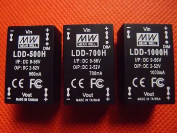

Meanwell LDD 500H, 700H, 1000H DC - DC Constant Current Step-Down LED Driver