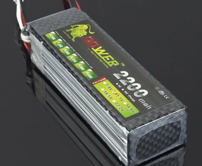 2 шт./лот Lipo аккумулятор 11,1 V 2200 mAh 25C MAX 50C 3S Lipo для вертолета квадрокоптера RC автомобиля самолета T-REX части 450