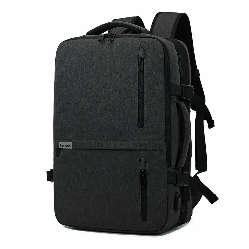

Outdoor Computer Backpack Three Floors Shoulder Bag Mens Oxford Cloth Zipper Business Backpack Document Book Travel Storage Bag