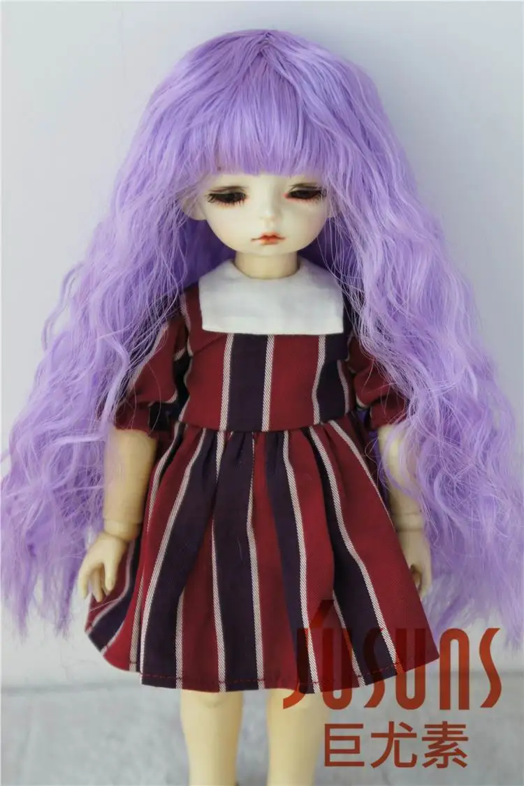 

JD085 1/12 1/8 1/6 Lovely curly Kanekalon Fiber bjd doll wigs size 3-4 inch 5-6 inch 6-7inch Fairy suzub hair