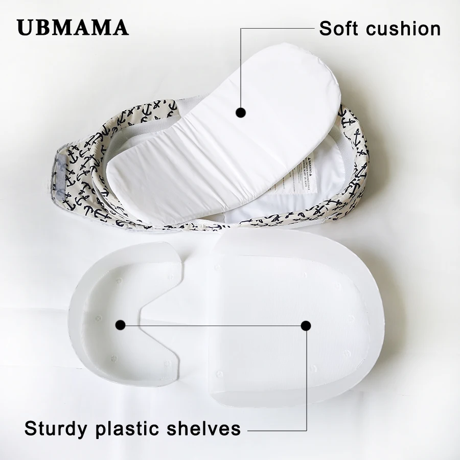 High quality Foldable travel baby bed Portable bed thickening baby cradle portable folding bed Fabric Lovely pattern baby crib