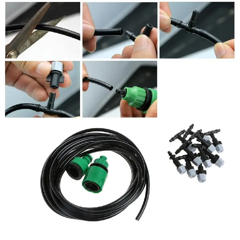 5m Garden Plants Irrigation Patio Misting Hose Mister Nozzles 5m Garden Plants Irrigation Patio Misting Hose Mister Nozzles Cooling System In Watering Kits From Home On Aliexpress Alibaba Group