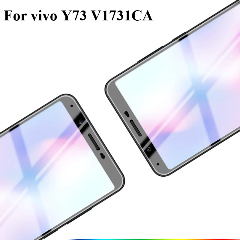 Закаленное стекло для vivo Y73 V1731CA Y 73 полное покрытие 9H Взрывозащищенная Защита