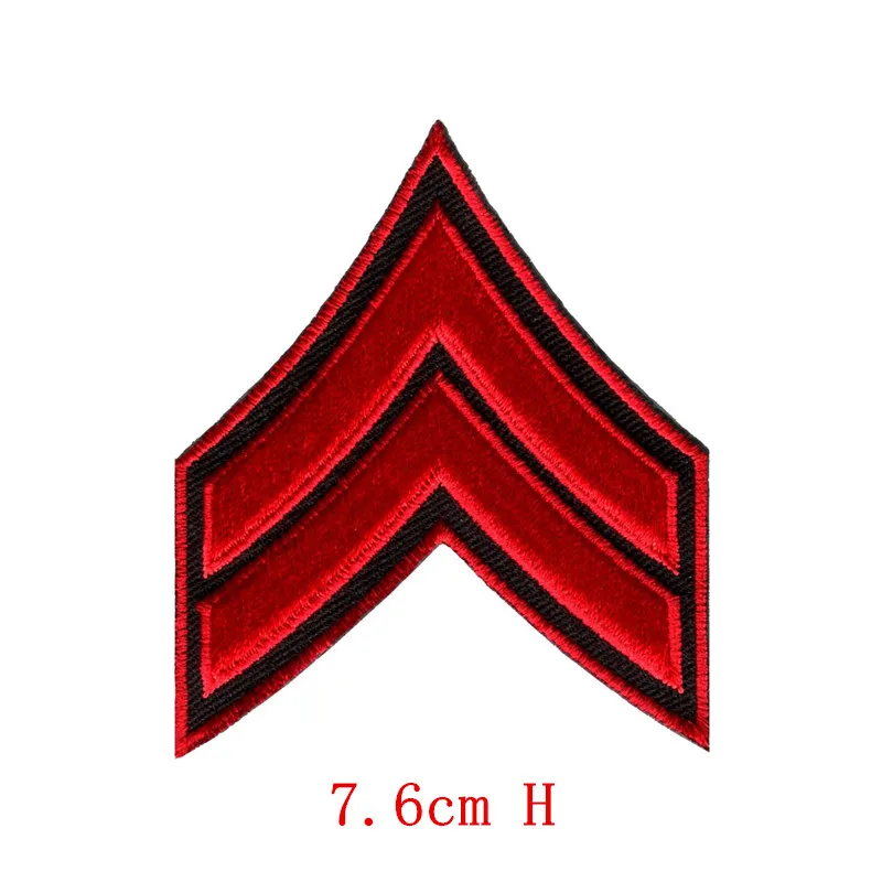 Разные цвета новый эполет армия военный флот эмблема сорт вышитая термоклейкая