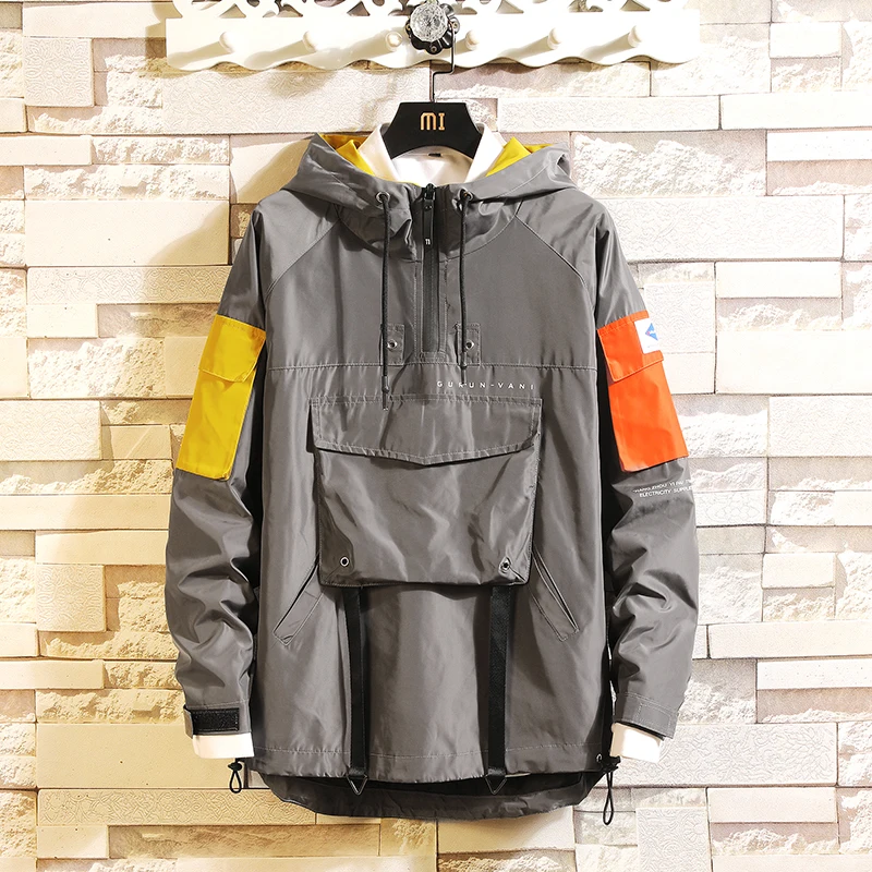 Hot Sale 2019 Jacket Men New Style Fashion Patchwork Coat Jacket Hooded Baseball Jacket Mens Bomber Streetwear Jackets Coats 5XL Hot Sale 2019 Jacket Men New Style Fashion Patchwork Coat Jacket Hooded Baseball Jacket Mens Bomber Streetwear Jackets Coats 5XL