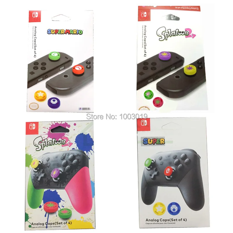 Силиконовый колпачок для джойстика NS Joy-con Joy con sploon 2 джойстик крышка контроллера