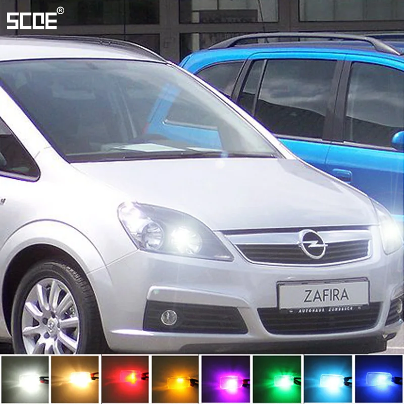 Для Opel Zafira B (A05) Omega Limo. with Xenon SCOE2X12SMD светодиодный передний стояночный светильник