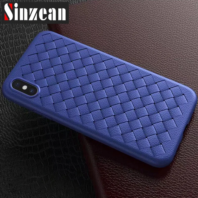 100 шт. новинка лидер продаж чехол для IPHONE 12/11 Pro/X/XS MAX/XR/SE 2020 ультратонкий Плетеный 678