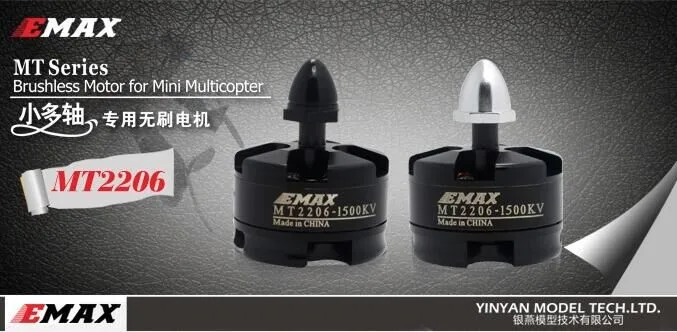 EMAX MT2206 KV1900 1500KV CW CCW бесщеточный двигатель для FPV квадрокоптера Kvadrocopter|motor for|brushless