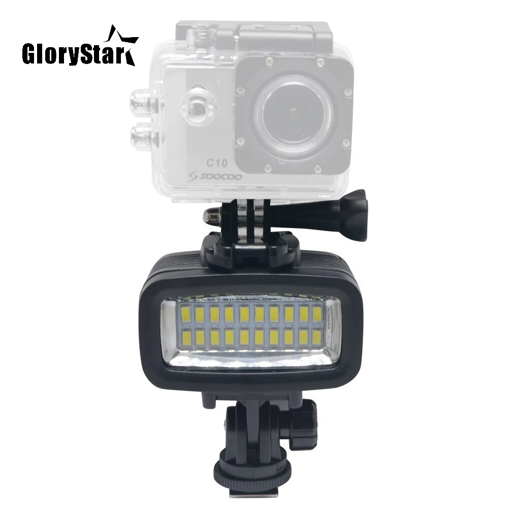 Buy 40M Diving LED Video Light Underwater Gopro 20 LED