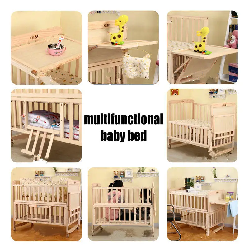 Beli 3 Kelas Menyesuaikan Tempat Tidur Bayi dengan Roda, Tidak Ada Cat Bayi Tempat Tidur dengan Tempat Tidur Set dapat Bersama dengan Orang Dewasa, Dapat Rocking Horse Harga 3 Kelas Menyesuaikan Tempat Tidur Bayi dengan Roda, Tidak Ada Cat Bayi Tempat Tidur dengan Tempat Tidur Set dapat Bersama dengan Orang Dewasa, Dapat Rocking Horse