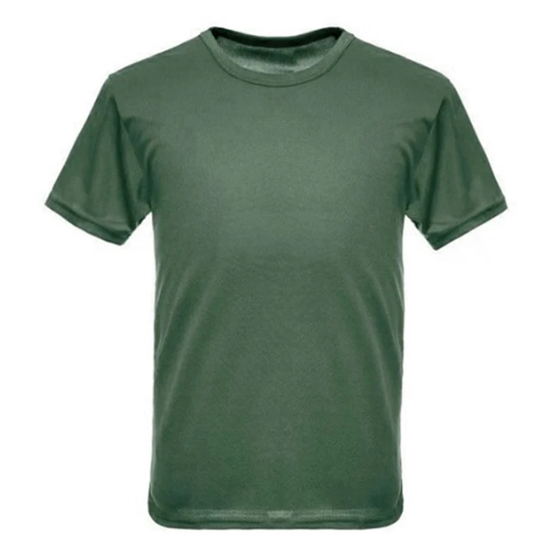 Summer Military Camouflage T-shirt Men US Army Short Sleeve Tactical T Shirt Cotton O Neck Green Top Clothes