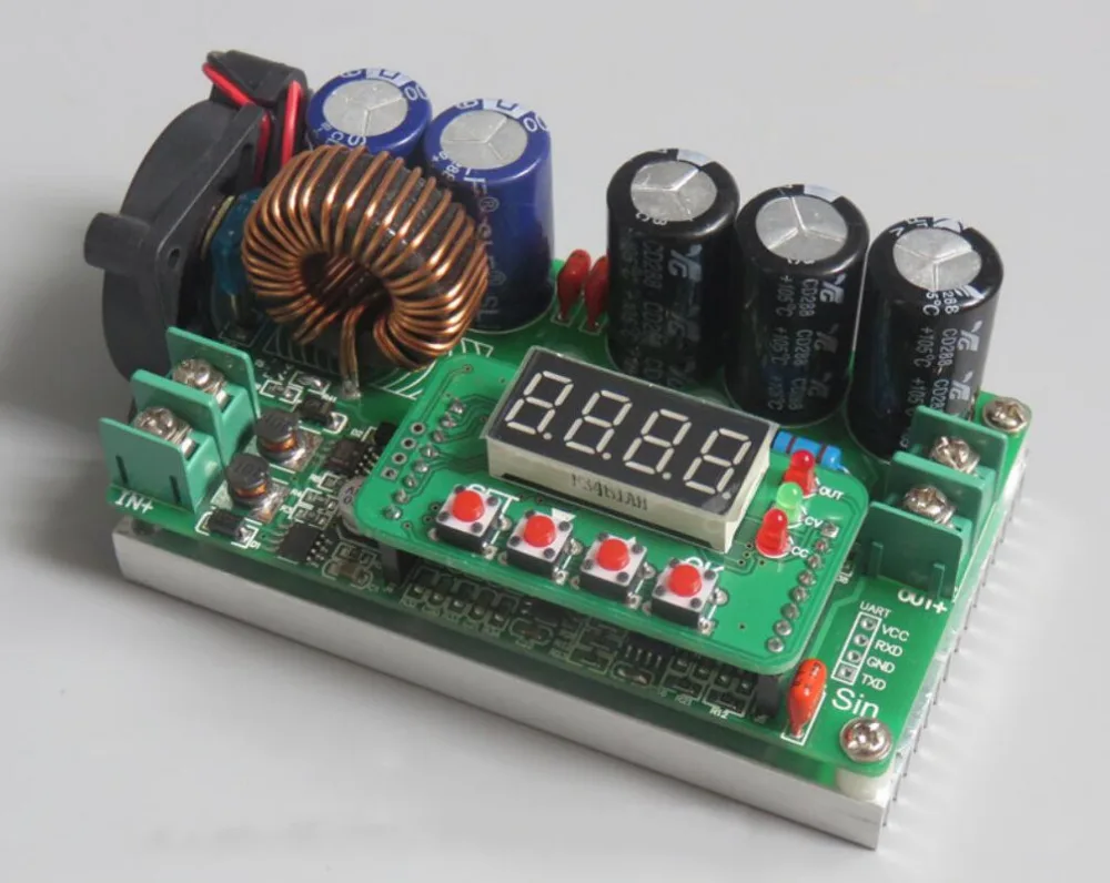 

Constant voltage Constant current Digital Control power supply 60V 600W Adjustable Step up dc regulated Ammeter Capacity meter