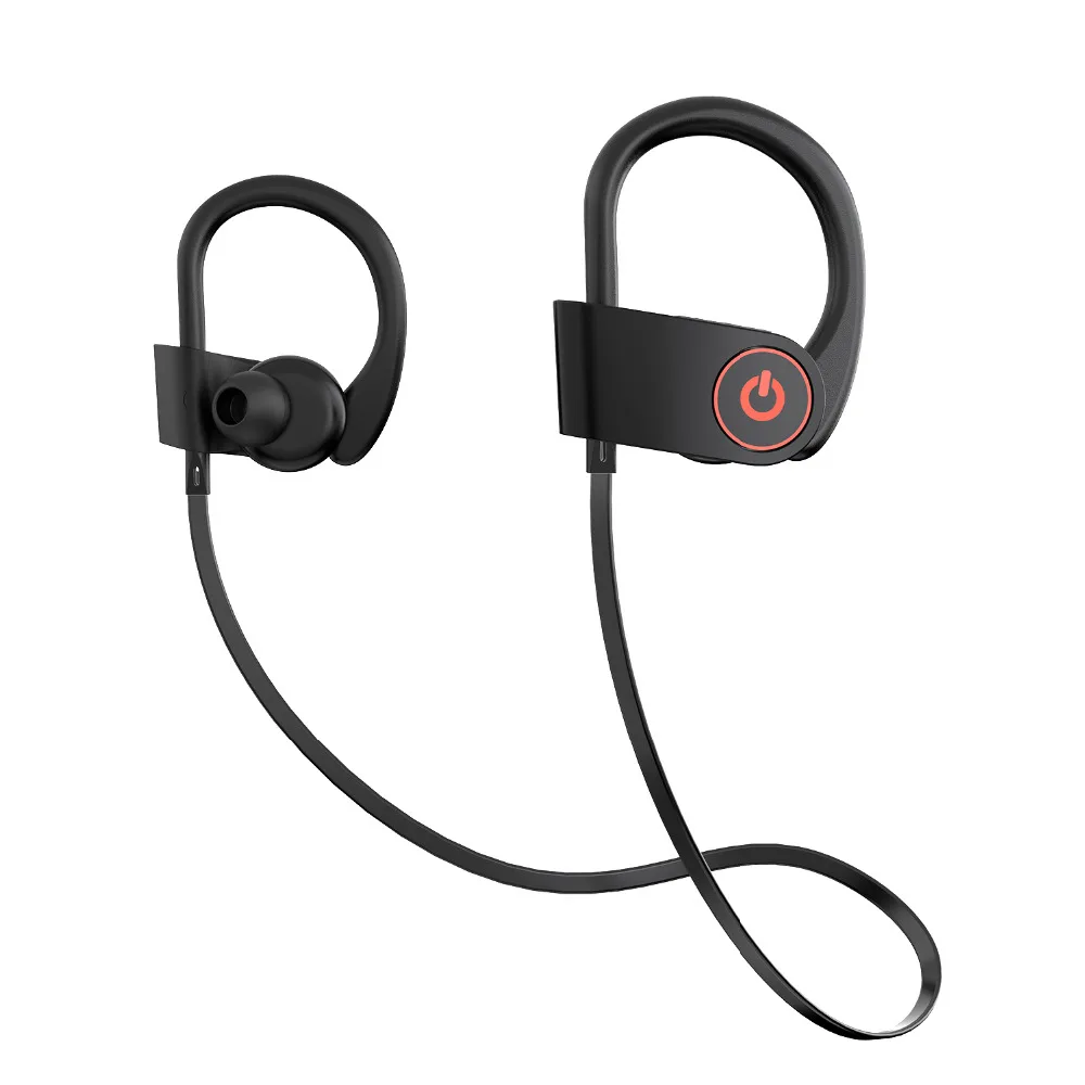 

Fashion Sports Headphone Wireless Bluetooth Earphones With Mic HD Stereo Sweatproof Earbuds Gym Running Noise Cancelling Headset
