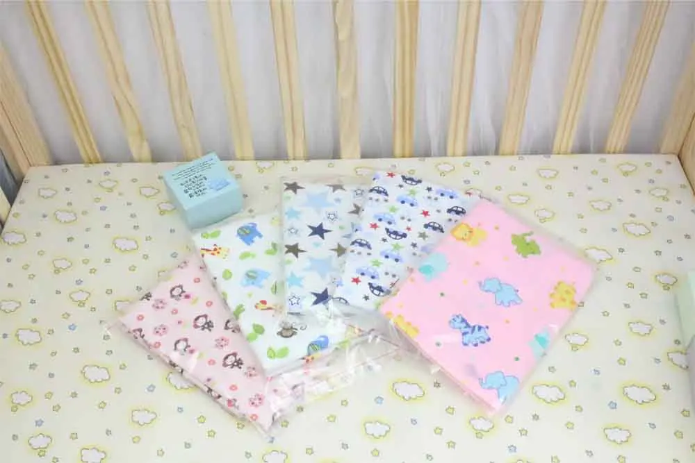 Summitkids Новый 4pcs2pcs/пакет 100% хлопок фланель Одеяло ребенка пеленать для маленьких Одеяла новорожденных детей простыня SUPERSOFT Одеяло