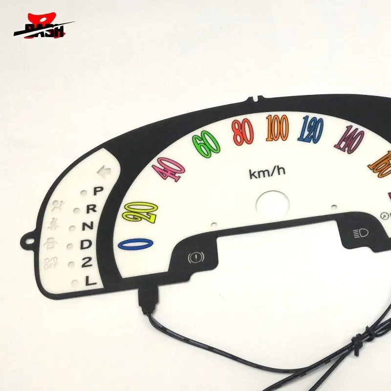 DASH EL Glow Gauge для Toyota sucect 2002 2013 A/T JP Spec полностью Светящийся синий и зеленый|gauge| |