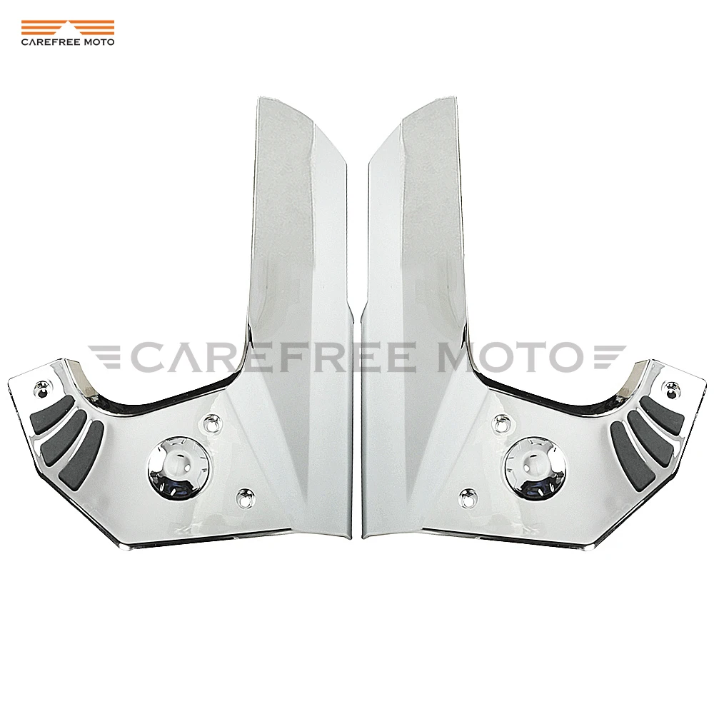 

1 Pcs ABS Plastic Chrome Motorcycle Fairing Frame Cover Moto Ornamental case for Honda Goldwing GL1800 2001-2011