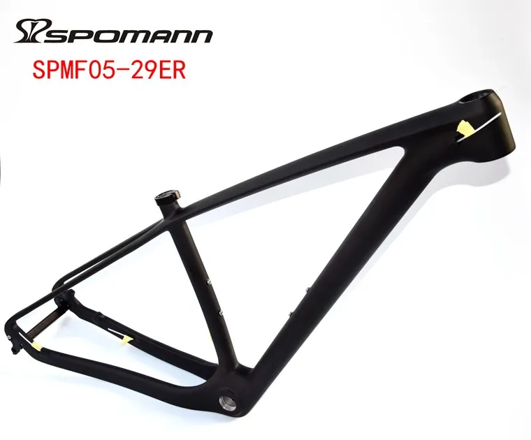 Perfect 2017 OEM China bike frame full carbon MTB frame 29 ER with 142 x12mm thru axle two years quality guarantee mountain parts 5