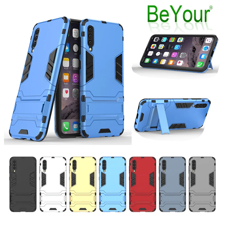 For Samsung Galaxy A3 A5 A6 A7 A8 A9 A10 A30 A40 A50 A70 M10 M20 M30 2016 2017 2018 Phone Case Rubber Armor Hard Back Cover Capa