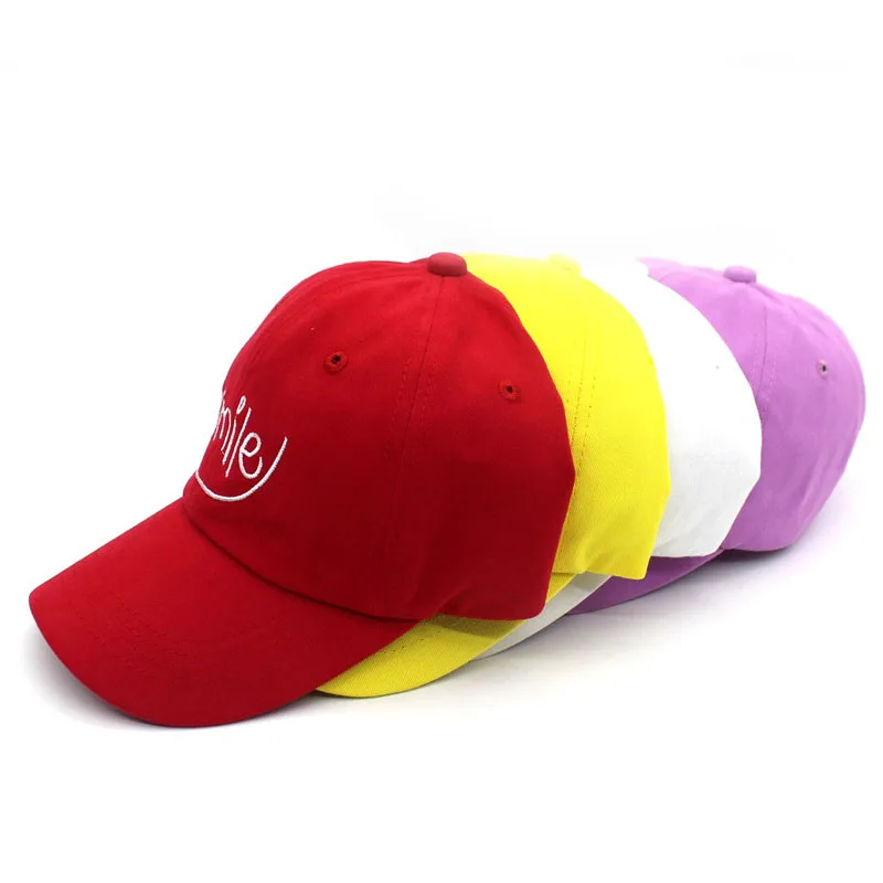 Мужские и женские повседневные бейсболки Кепка с надписью smile snapback спортивные