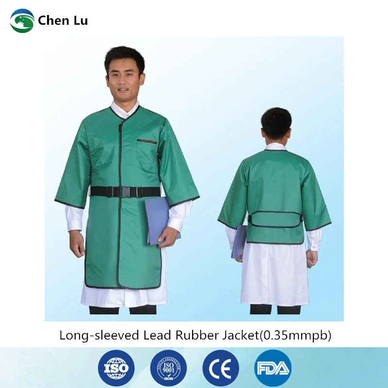 

Recommend x-ray protective long-sleeved jacket medical exposure radiological protection 0.35mmpb lead rubber clothing