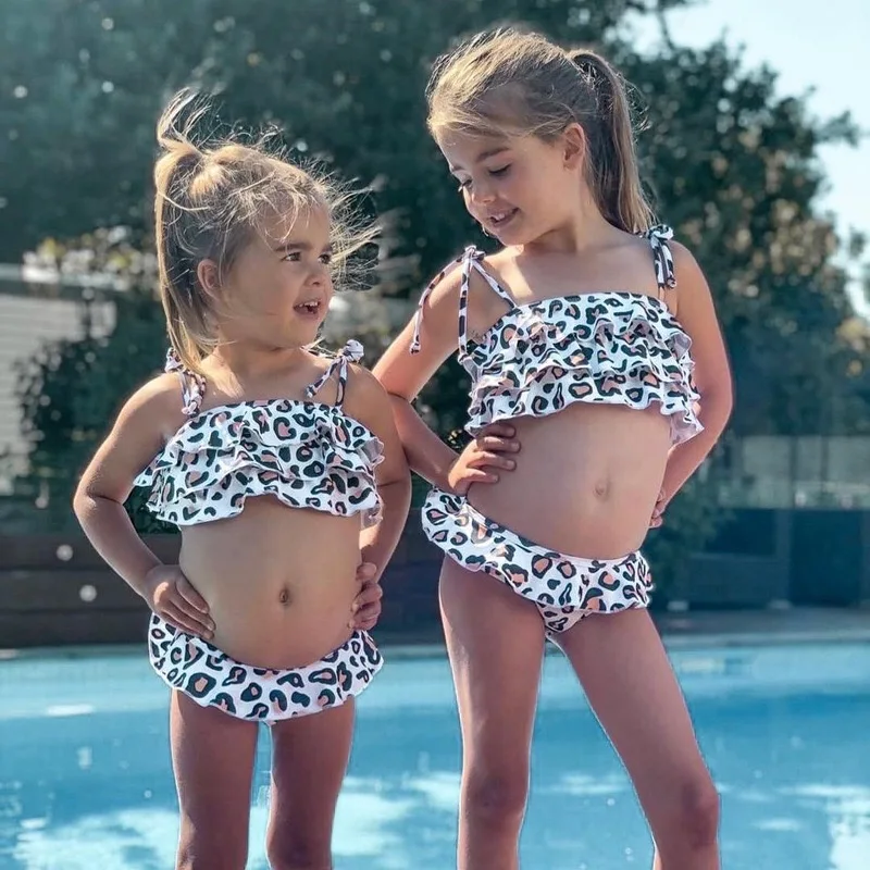 baby girl cheetah swimsuit