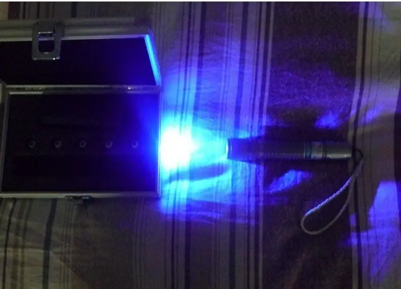 Guaranteed100% Waterproof 450nm 1000mW/1w High power blue laser pointers Free shipping wholesale and retail |