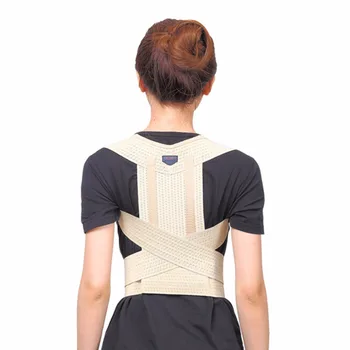 

Adjustable Back Posture Corrector Belt Shoulder Back Massage Posture Correction Spine Support Belt Corset For Men Women