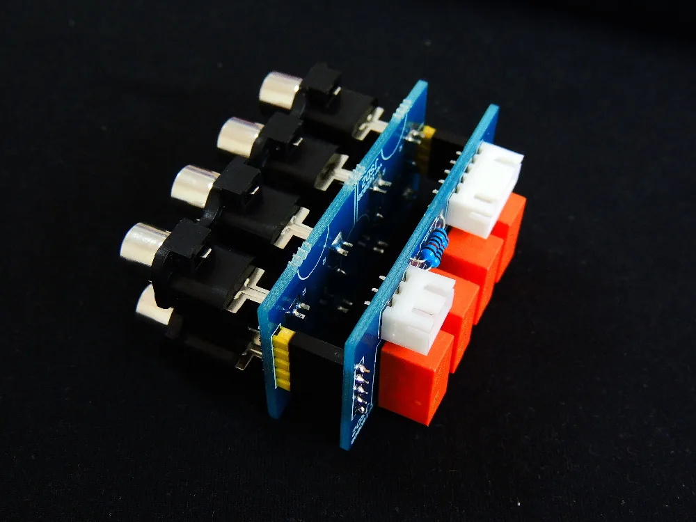 HLJ Remote Control Volume Audio Input Choose Motor Potentiometer Preamp Board