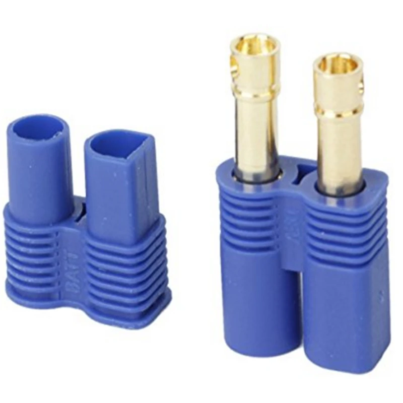 

3.5mm Male/Female EC3 Style Connector Gold Bullet Plug For RC Part