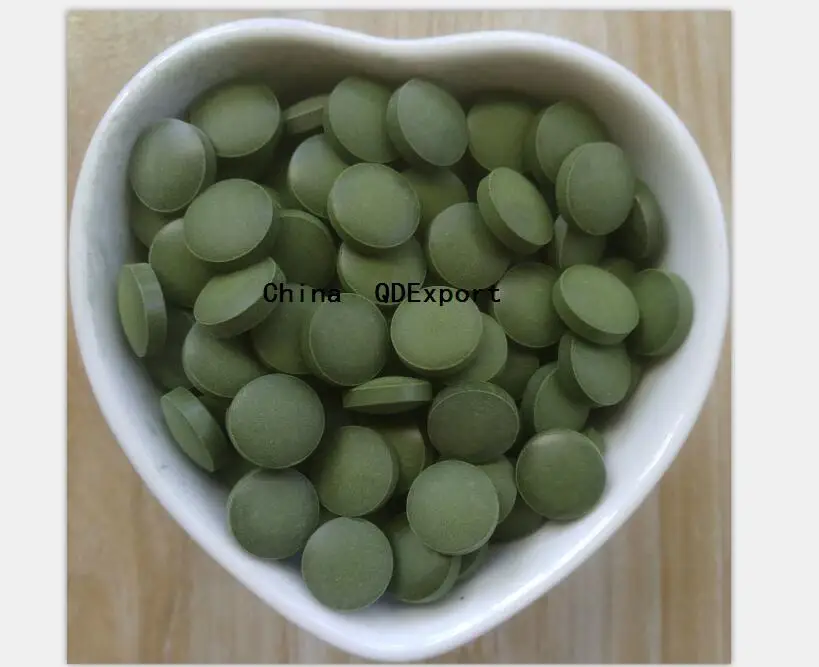 Органические сертифицированные пищевые хлореллы зеленые водоросли таблетки природа хлорофилта вулгари Анти-усталость потеря веса 150 г 600 таблетки