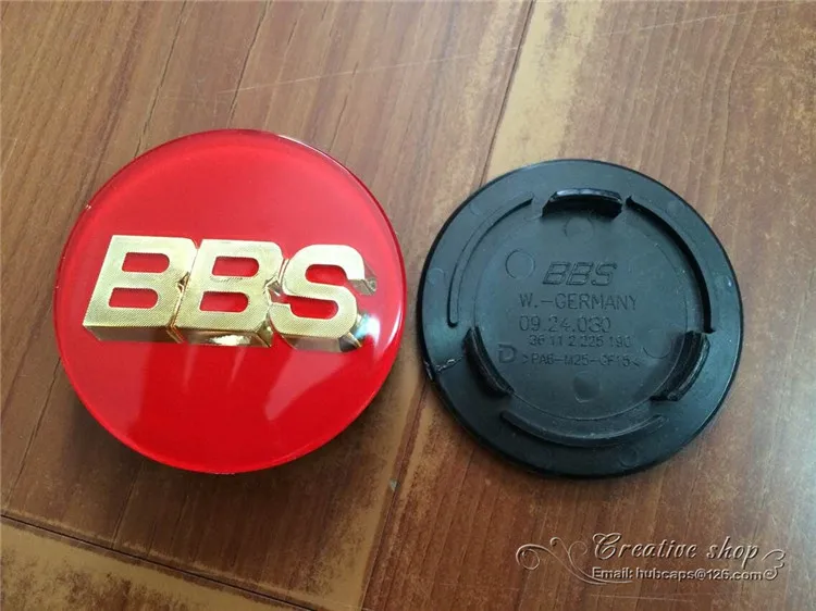 Original BBS icono Disco de Plata-carbon 70,6mm buje cubierta/embellecedores sin 