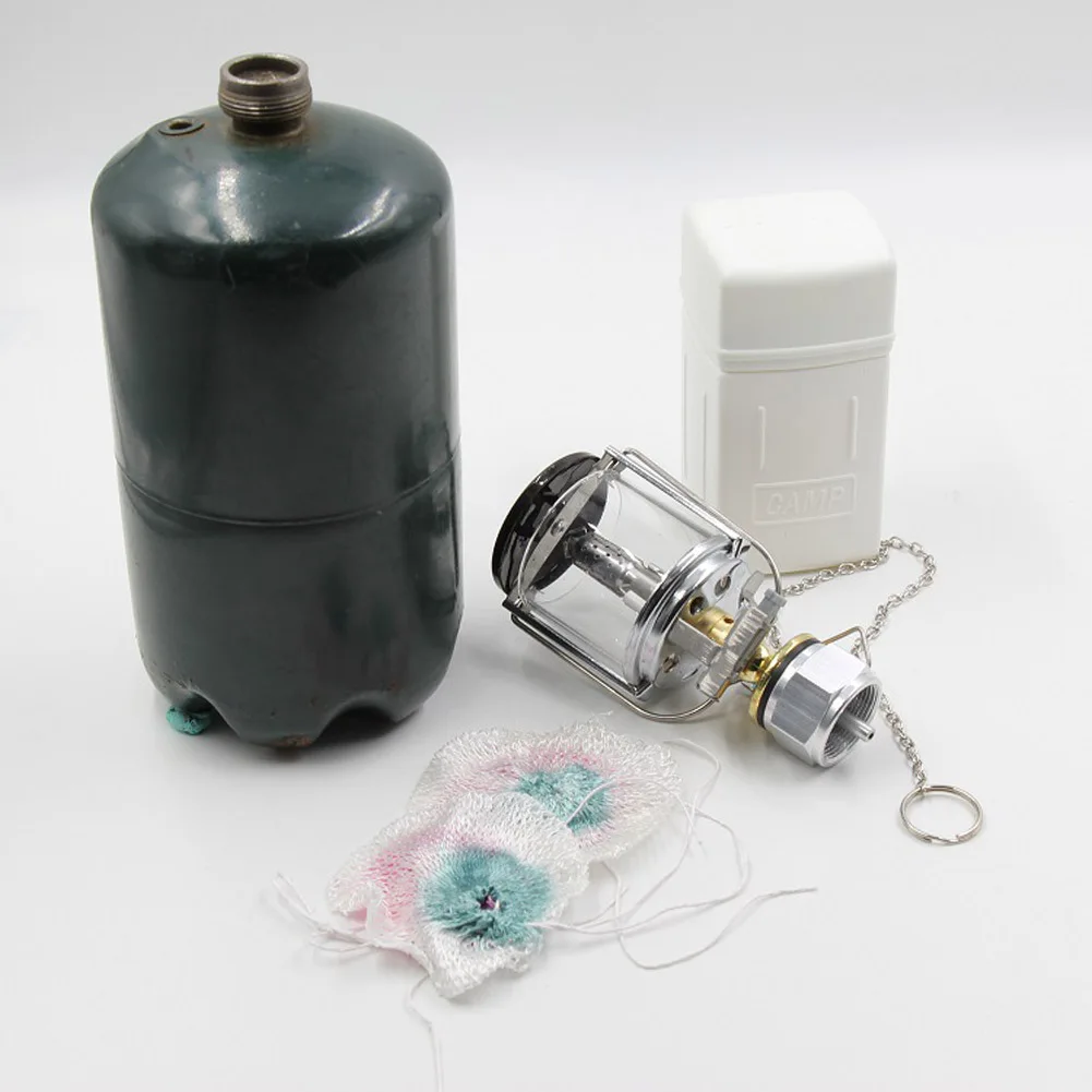 

Portable Mini Outdoor Gas Lantern Camping Light Tent Torch Lamp for Hiking Emergency Light FI-19ING