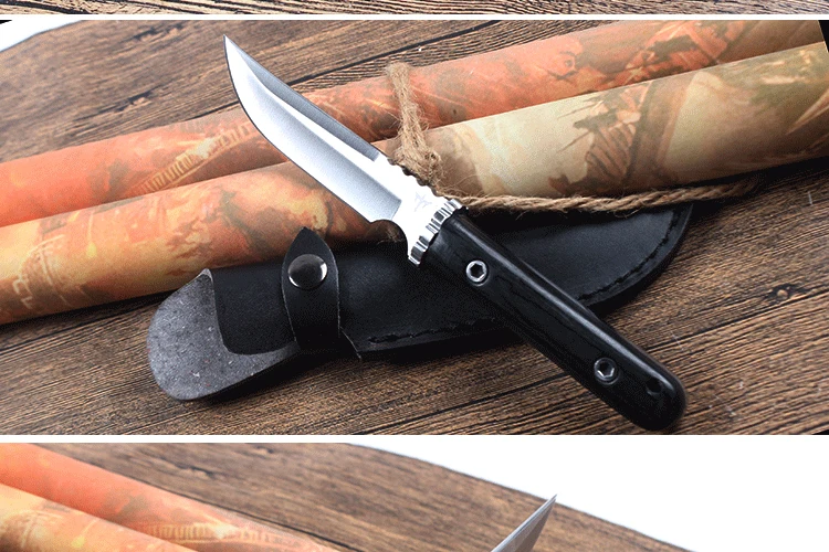 Voltron пустыне выживания специальный нож, открытый портативный ОБОРОНЫ Тактический Кемпинг Охота прямой нож