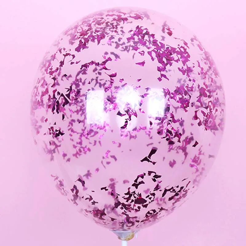 12 дюймов конфетти воздушные шары Серебро Золото звезда прозрачный надувной шар День Рождения шар Aill мяч детский душ вечерние украшения - Цвет: Confetti8
