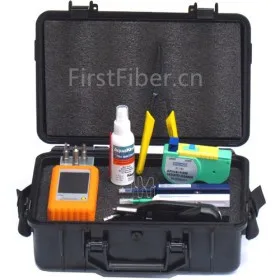 

FirstFiber Fiber Optic Cleaning & Inspection Tools Kit, kit fibra optica Optical Fiber Video Inspection Probe One-Click Cleaner