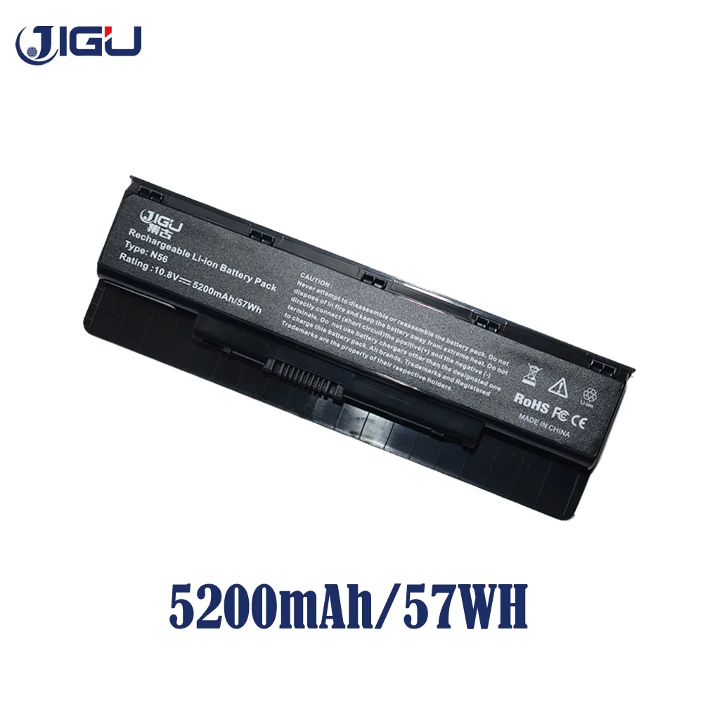 JIGU Laptop Battery For Asus N46 N56 N76 N46VJ N46VM N46VZ N56DP N56VJ N56VM N56VZ N76VJ R500VD N76VZ N76VM A32-N56 6Cells