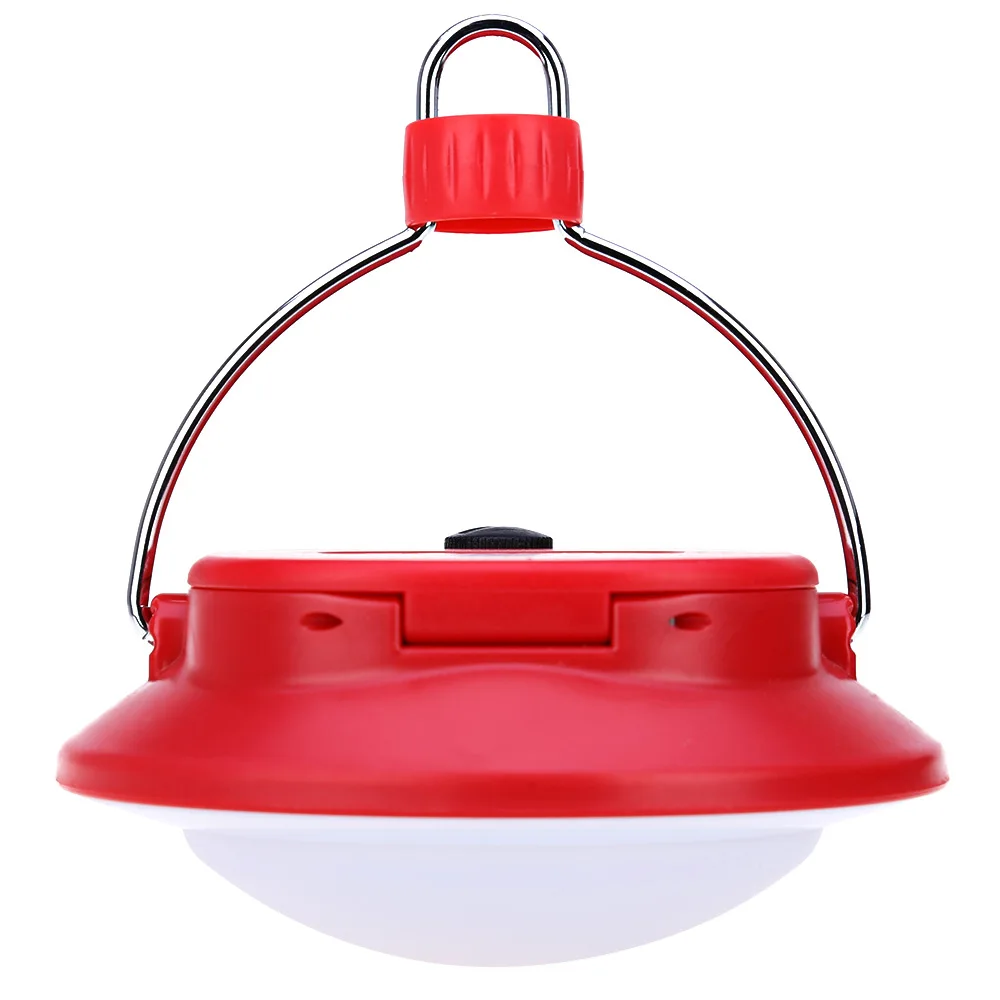 

Portable LED Rechargeable Tent Lantern For Outdoor Camping Stainless Steel Safe Stable Emergency Lights With Adjustable Buckle