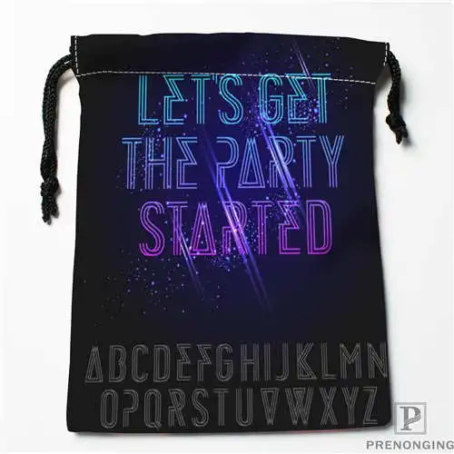 Пользовательские печати Алфавит-artDrawstring хозяйственные сумки дорожный мешочек для хранения плавать Пешие прогулки игрушка сумка унисекс мульти Size19-01-04-75