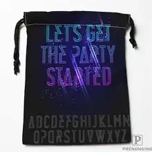 Пользовательские печати Алфавит-artDrawstring хозяйственные сумки дорожный мешочек для хранения плавать Пешие прогулки игрушка сумка унисекс мульти Size19-01-04-75
