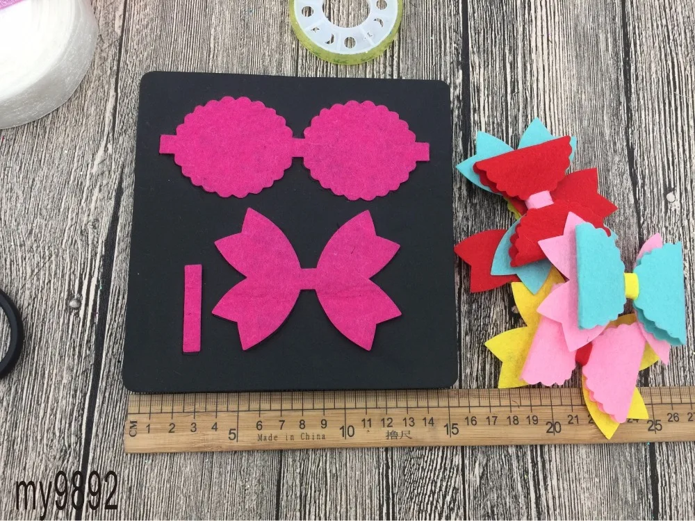 

Multi tailed bow wood mold die cut accessories wooden die Regola Acciaio Die Misura ,MY