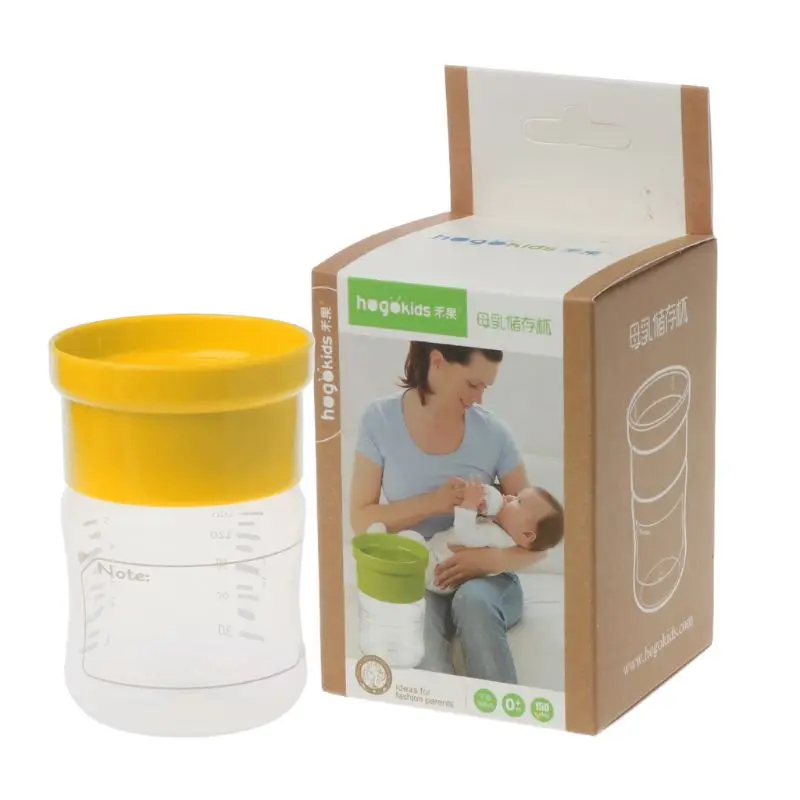 

Baby Breast Milk Collection Storage Bottle Wide Neck with BPA Free PP Baby Food Storage Safe Almacenaje for Baby