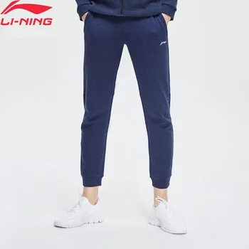 

Li-Ning Men Training Sweat Pants Comfort Regular Fit 70% Cotton 30% Polyester LiNing li ning Sport Pants Trousers AKLP147 MKY505