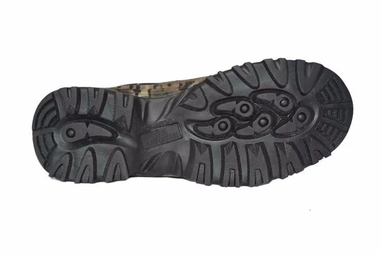 Уличные туристические непромокаемые Трекинговые ботинки Горные ботинки охота на Камо камуфляжная оксфордская ткань кожаные походные ботинки