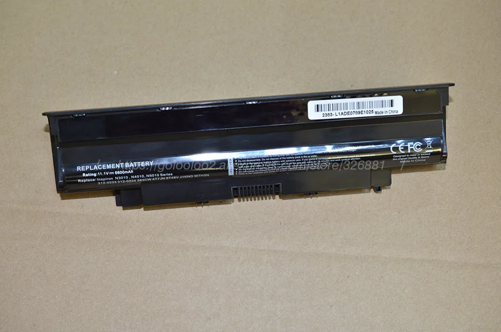 Golooloo 6600 мАч 9 ячеек j1knd Батарея для dell Inspiron N5110 N5030R N5010 N7010 N7010D N7110 N7010R 1450 3450 3550 3750|battery