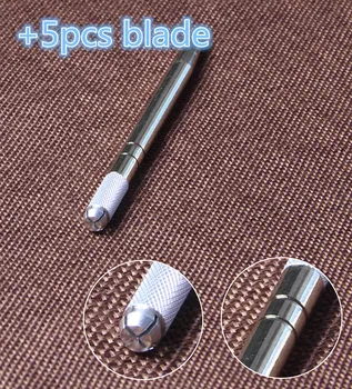 

2pcs Professional Handmade pencil for Eyebrow Microblading.Manual tattoo Pens Permanent Makeup Machine