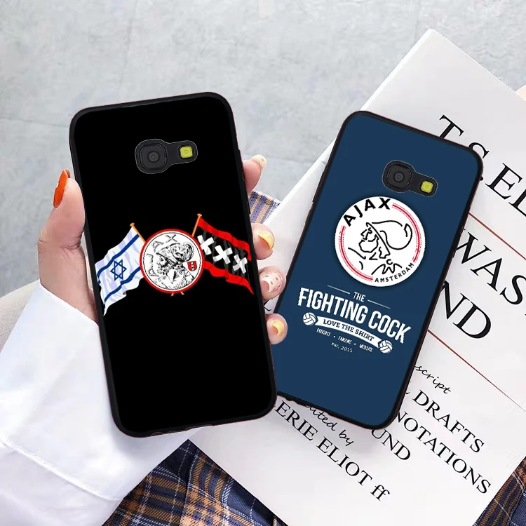 Силиконовый чехол Ajax Team для Samsung A3 A5 A10S A20S A30S A50S A6 Plus 2018 A7 A8 A9 A10 A30 A40 A50 A70 J6|Бамперы| |