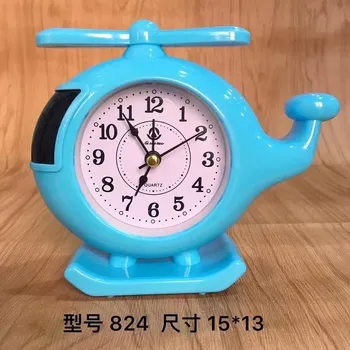 

Modern Originality Small High Quality Clock Lovely Children Desk Clock Christmas Gift Student New Year Pendulum Jewelry 3DNZL08