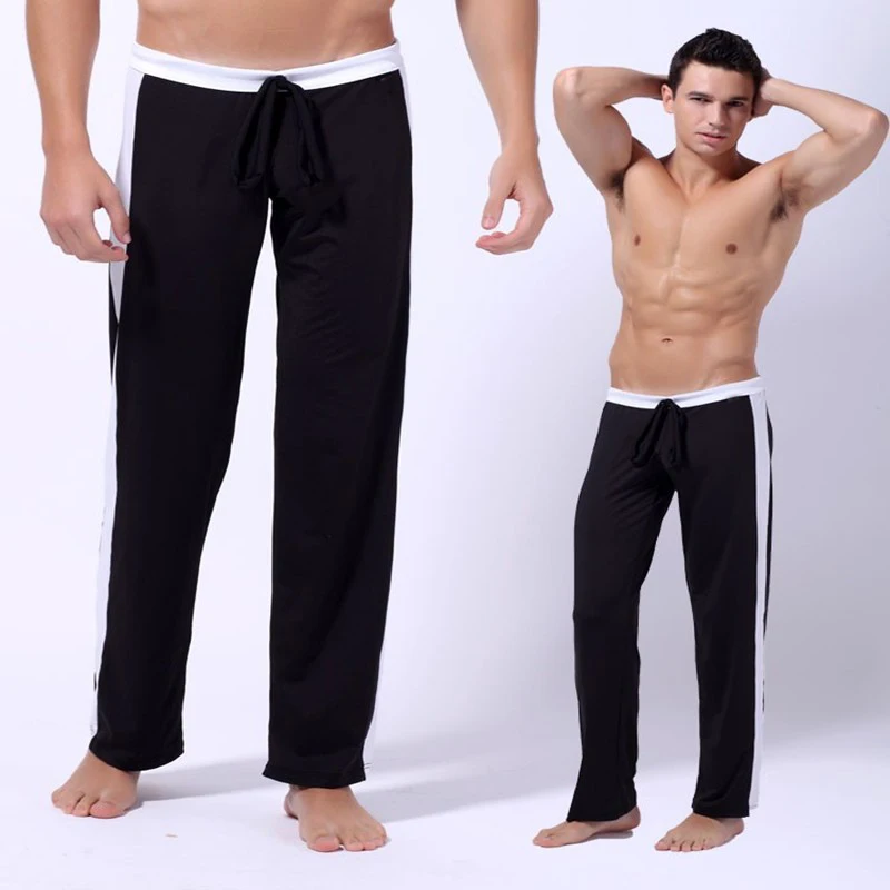 Новые мужские штаны для йоги, штаны для фитнеса, домашние прямые штаны для бега, одежда на заказ